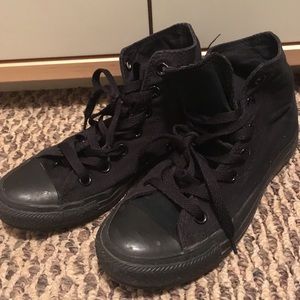Converse chuck taylor black high top sneakers